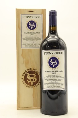 (1) 2007 Stonyridge Vineyard Larose, Waiheke Island, 1500ml (GB)&diams;