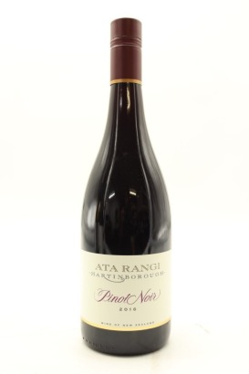 (1) 2016 Ata Rangi Pinot Noir, Martinborough [JR17]