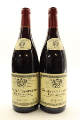 (2) 2010 Louis Jadot Les Cazetiers, Gevrey-Chambertin Premier Cru