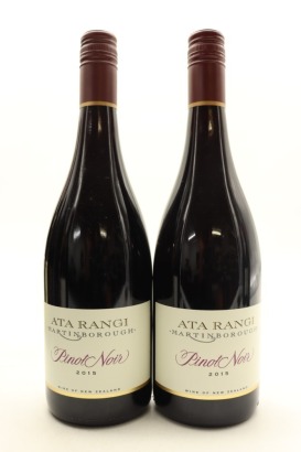 (2) 2015 Ata Rangi Pinot Noir, Martinborough [JR17] [RP95]