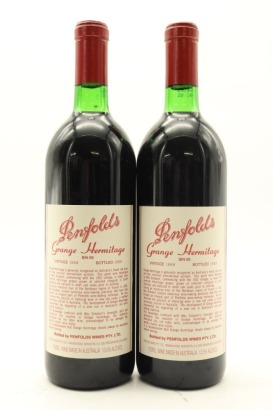 (2) 1988 Penfolds Grange Bin 95, Australia [JR17] [BC97]