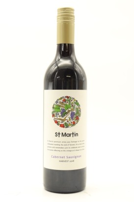 (1) 2018 St Martin Cabernet Sauvignon, Australia