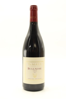 (1) 2013 Te Mata Bullnose Syrah, Hawkes Bay [BC96] [RC19.5]