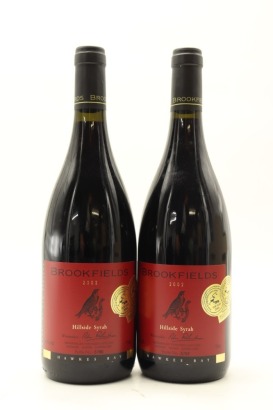 (2) 2002 Brookfields Hillside Syrah, Hawke's Bay