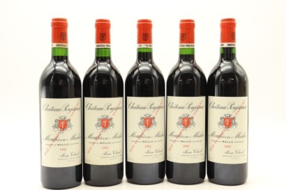 (5) 1992 Chateau Poujeaux, Moulis-en-Medoc