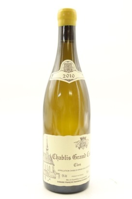 (1) 2010 Domaine Francois Raveneau Les Clos, Chablis Grand Cru [RP96]
