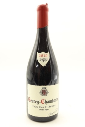 (1) 2010 Domaine Fourrier Clos Saint-Jacques, Gevrey-Chambertin Premier Cru [JR18.5]