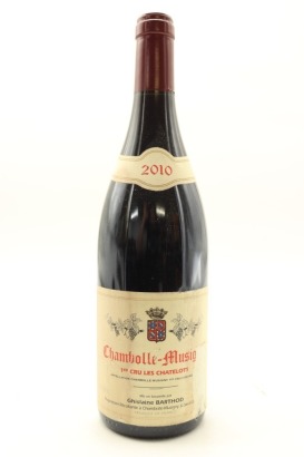 (1) 2010 Domaine Ghislaine Barthod Les Chatelots, Chambolle-Musigny Premier Cru (TSL)