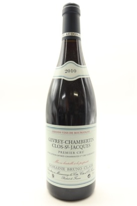 (1) 2010 Domaine Bruno Clair Clos-Saint-Jacques, Gevrey-Chambertin Premier Cru [JR17.5] [WE95]