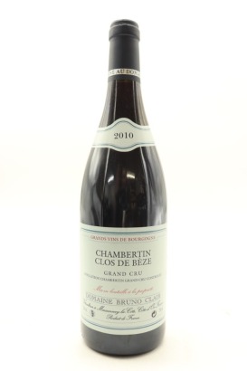 (1) 2010 Domaine Bruno Clair Chambertin-Clos de Beze Grand Cru, Cote de Nuits [JR18.5] [WE96]&diams;