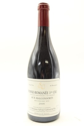 (1) 2009 Sylvain Cathiard Aux Malconsorts, Vosne-Romanee Premier Cru [JR17] [RP96-98]