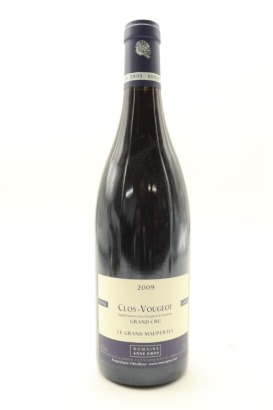 (1) 2009 Domaine Anne Gros Clos de Vougeot Grand Cru Le Grand Maupertui, Cote de Nuits [JR17.5]