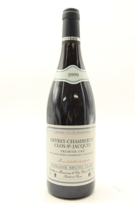 (1) 2009 Domaine Bruno Clair Clos-Saint-Jacques, Gevrey-Chambertin Premier Cru [JR17.5]