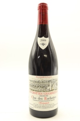 (1) 2009 Domaine Armand Rousseau Pere et Fils Ruchottes-Chambertin Grand Cru 'Clos des Ruchottes' Monopole, Cote de Nuits [JR17]