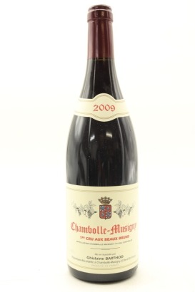(1) 2009 Domaine Ghislaine Barthod Aux Beaux Bruns, Chambolle-Musigny Premier Cru [JR17.5]