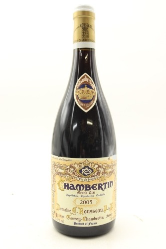 (1) 2005 Domaine Armand Rousseau Pere et Fils Chambertin Grand Cru, Cote de Nuits [JR19] [RP98]&diams;