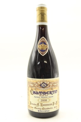 (1) 2008 Domaine Armand Rousseau Pere et Fils Chambertin Grand Cru, Cote de Nuits [JR19] [RP96]