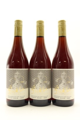 (3) 2022 Fickle Mistress Pinot Noir, Marlborough