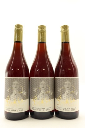 (3) 2022 Fickle Mistress Pinot Noir, Marlborough
