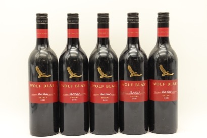 (5) 2021 Wolf Blass Red Label Shiraz, South Eastern Australia