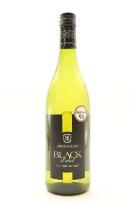 (1) 2018 McGuigan Black Label Chardonnay, Australia
