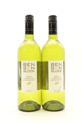 (2) 2014 Bensen Block Chardonnay, Gisborne