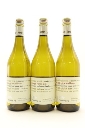 (3) 2020 Squealing Pig Chardonnay, Marlborough