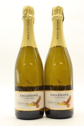 (2) NV Wolf Blass Eaglehawk Sparkling Brut, South Australia