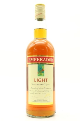 (1) Emperador Light Brandy, Philippines, 55 Proof, 1000ml