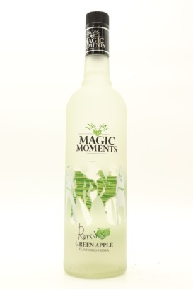 (1) M2 Vodka Magic Moments Remix Green Apple Flavoured Vodka, India, 37.5% ABV, 1000ml