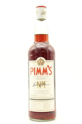 (1) Pimm's No. 1 Gin Cup Liqueur, England, 25% ABV, 750ml