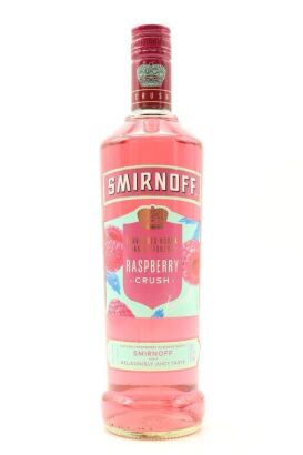 (1) Smirnoff Raspberry Crush Vodka, 30% ABV, 700ml