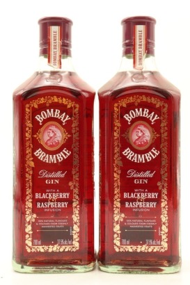(2) Bombay Bramble Gin, UK, 37.5% ABV, 700ml