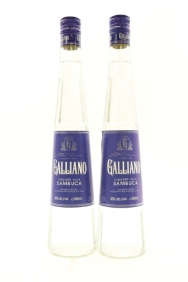 (2) Galliano Liquore Alla Sambuca, 30% ABV, 500ml