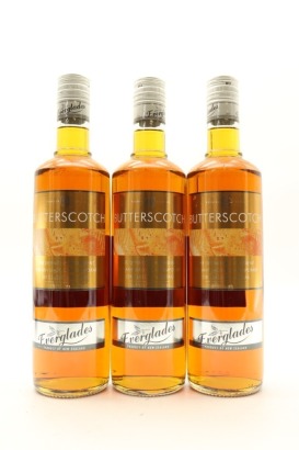 (3) Everglades Butterscotch Liquor, 13.9% ABV, 700ml