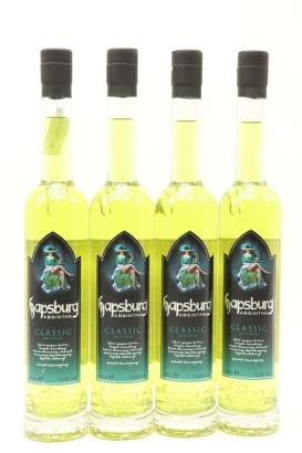 (4) Hapsburg Classic Absinthe Liqueur, Europe, 72.5% ABV, 500ml
