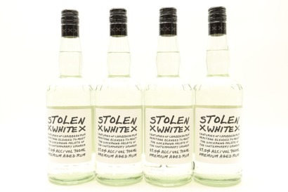 (4) Stolen White Premium Aged Rum, 37.5% ABV, 700ml
