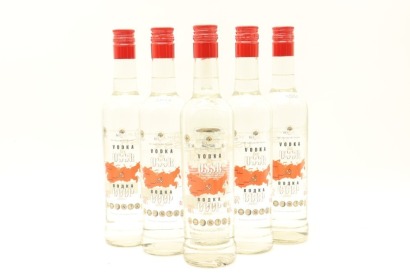 (5) USSR Vodka, 40% ABV, 500ml