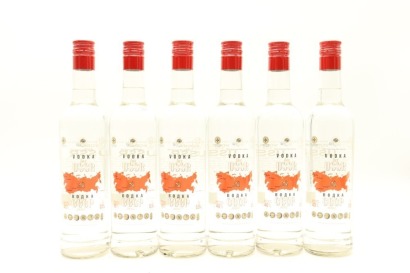 (6) USSR Vodka, 40% ABV, 500ml