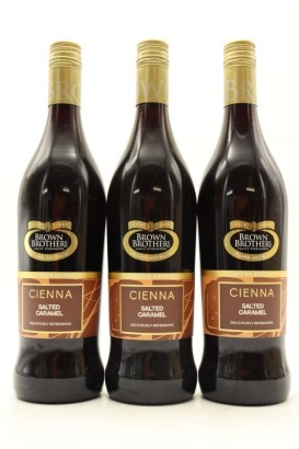 (3) Brown Brothers Limited Edition Cienna Salted Caramel, 8% ABV, 750ml