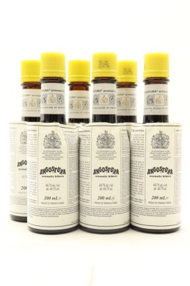 (6) Angostura Aromatic Bitters, Trinidad and Tobago, 44.7% ABV, 200ml