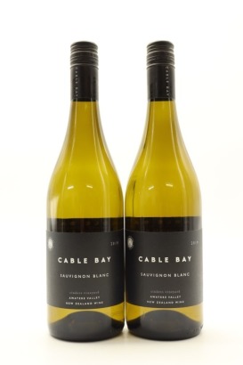 (2) 2019 Cable Bay Cinders Vineyard Sauvignon Blanc, Awatere Valley