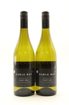 (2) 2019 Cable Bay Pinot Gris, Awatere Valley