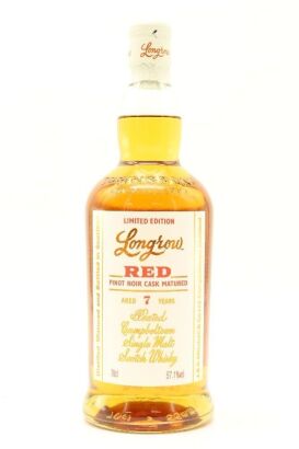 (1) Longrow 'Red' Limited Edition Pinot Noir Casks Peated 7 Year Old Single Malt Scotch Whisky, 57.1% ABV