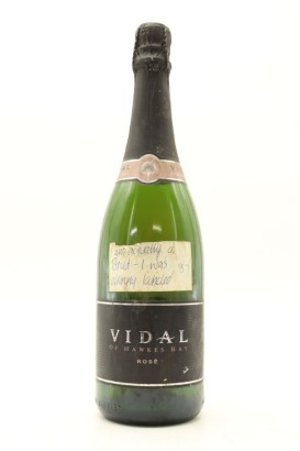 (1) 1987 Vidal Sparkling Brut, Hawke's Bay