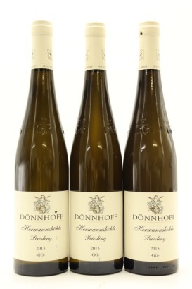 (3) 2015 Weingut Donnhoff Niederhauser Hermannshohle Riesling Grosses Gewachs, Nahe