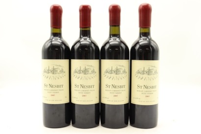 (4) 2007 St Nesbit Cabernet Merlot Petit Verdot, Auckland