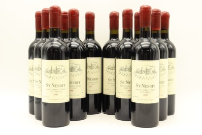 (12) 2008 St Nesbit Cabernet Merlot Petit Verdot, Auckland