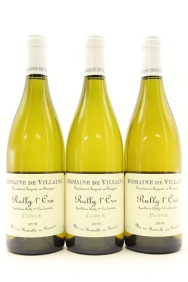 (3) 2019 Domaine A. & P. de Villaine Cloux, Rully Premier Cru