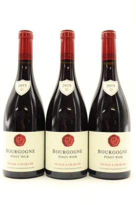(3) 2019 Nicole Lamarche Bourgogne Rouge, Burgundy